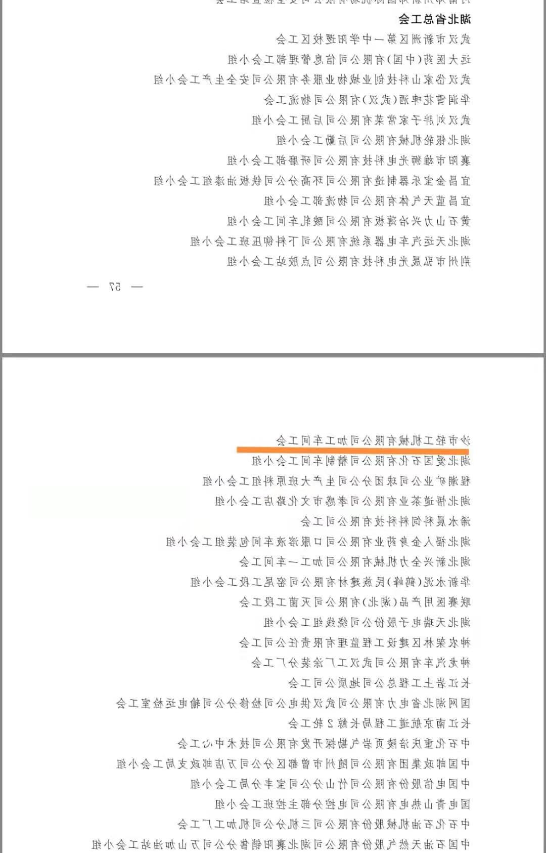 热烈祝贺公司加工车间工会荣获“全国模范职工小家”